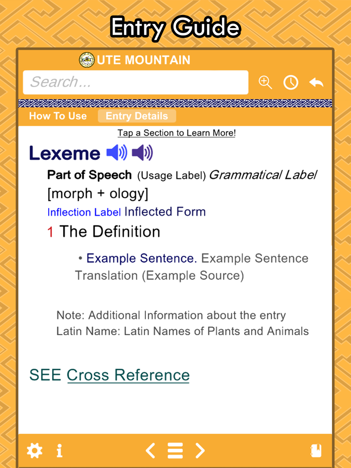 Ute Mobile Dictionary
