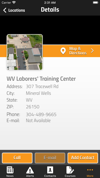 WVLTC Connect Screenshot