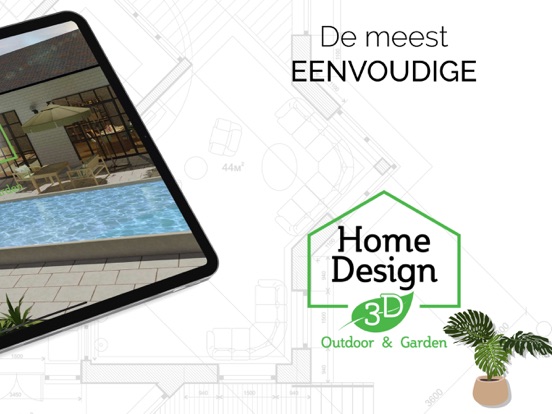 Home Design 3D Outdoor&Garden iPad app afbeelding 2