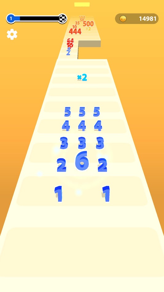 #5. Number Run 2047: Merge Games (iOS) 由: Andrey Abrosimov