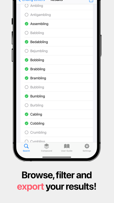 WordOwl: The Word Finder Screenshot