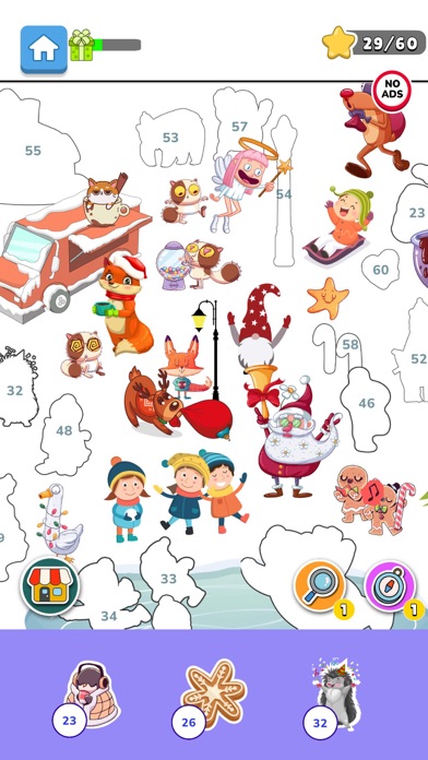 Sticker Puzzle Adventure Screenshot