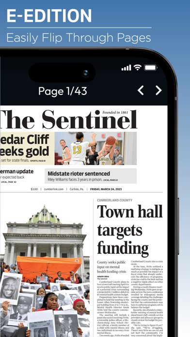 The Sentinel, Carlisle, PA Screenshot