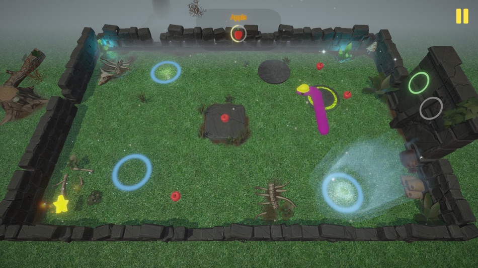 #7. Snakr - Colorful 3D Snake Game (macOS) 由: Tamas Schvegler