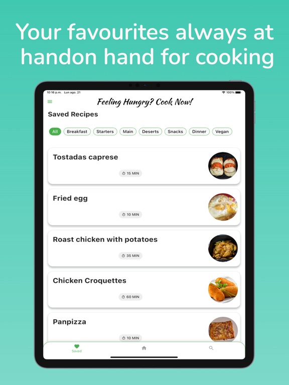 Healthy recipes Airfryer iPad screenshot 5 - Food & Drink app