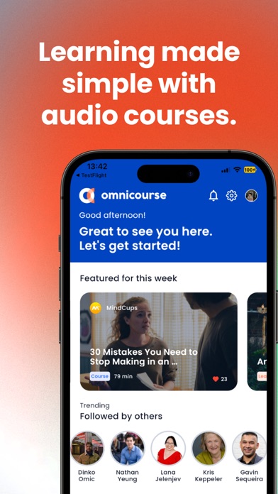 Omnicourse — Audible Learningのおすすめ画像1