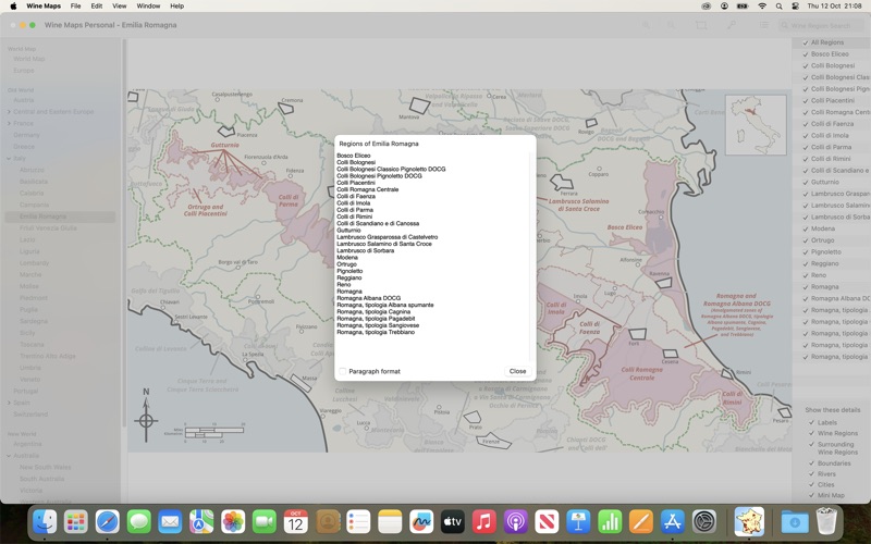 Wine Maps (Unbundled) Screenshot