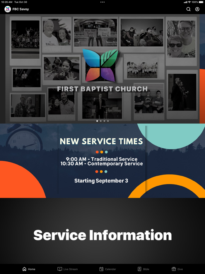 First Baptist Church Savoy