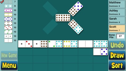 Chickenfoot Dominoes Screenshot