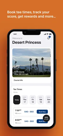 Game screenshot Desert Princess Tee Times mod apk