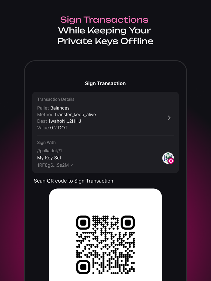 Polkadot Vault Parity Signer