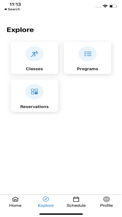 Impact Fitness App Screenshot