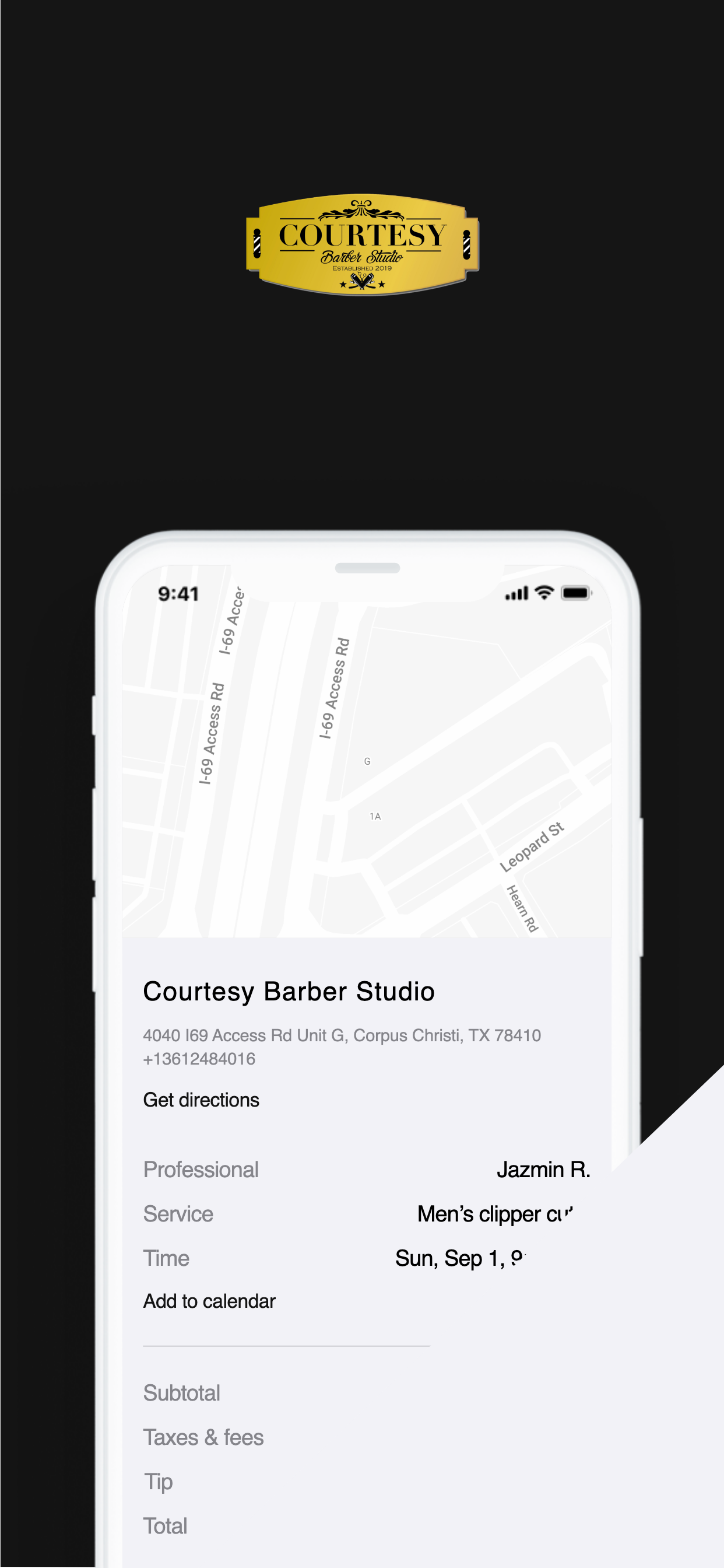 Courtesy Barber Studio
