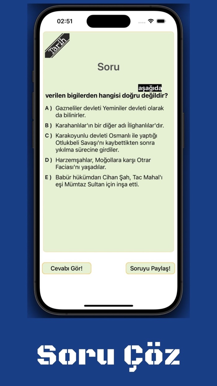 Soru Sandığı KPSS - YKS App