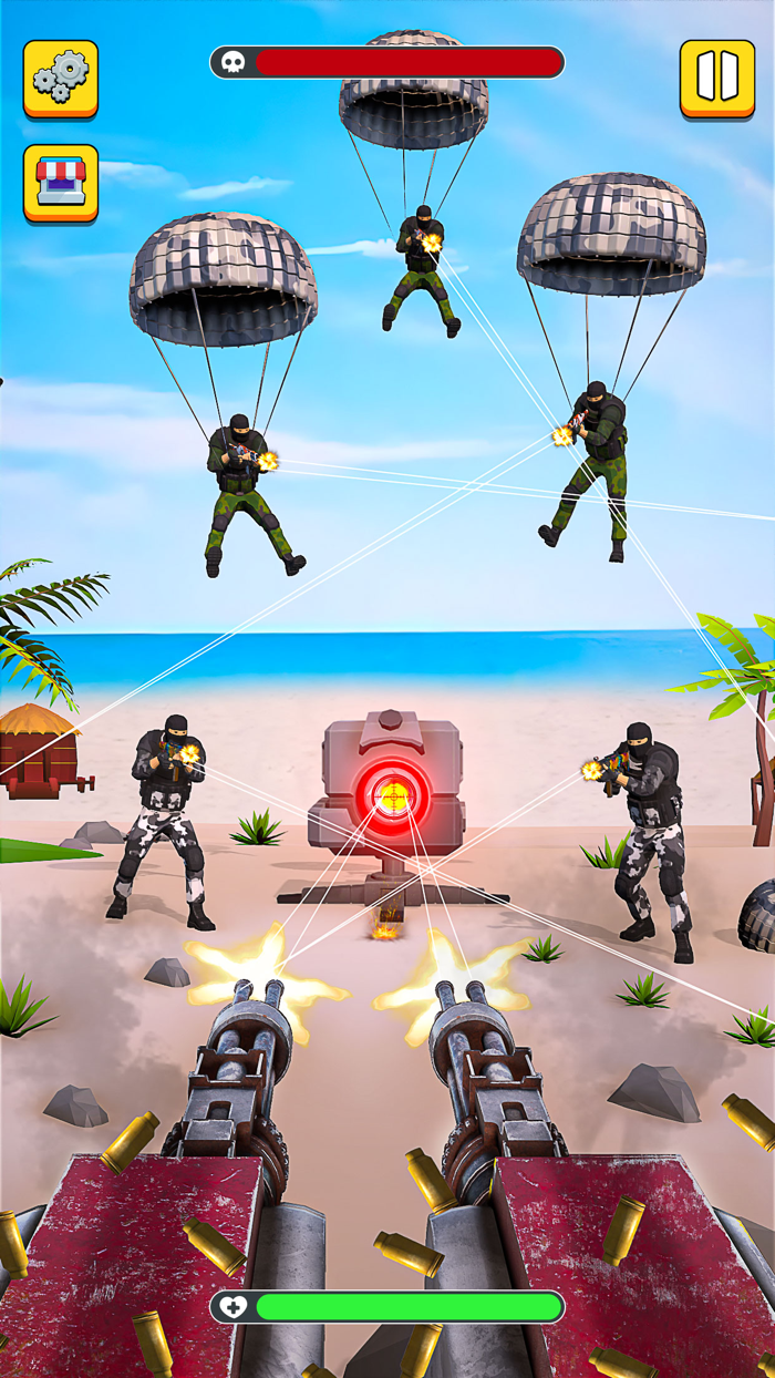 FPS Infantry Attack Gun Games