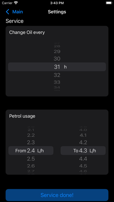 GeneratorCare+ Screenshot