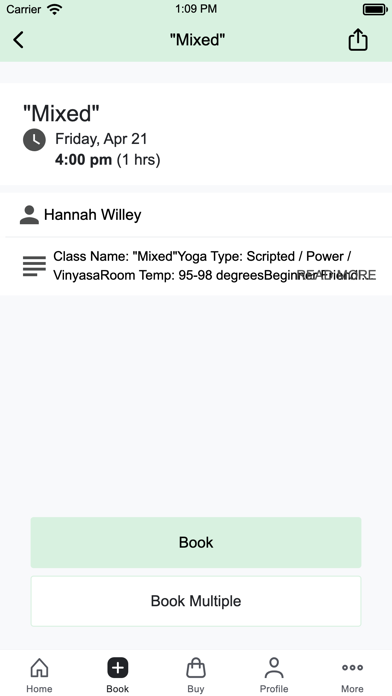 BEND Hot Yoga Prescott Screenshot