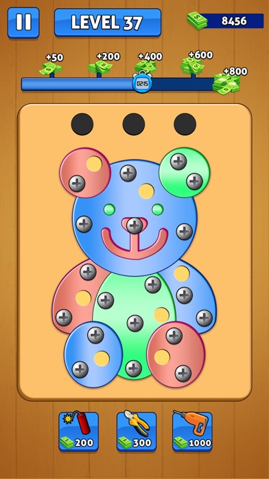 Screw Pin Nuts and Bolts Games Screenshot