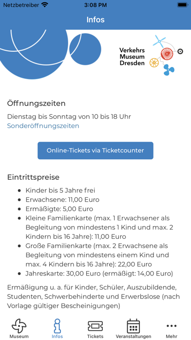 Verkehrsmuseum Dresden Gebärde Screenshot