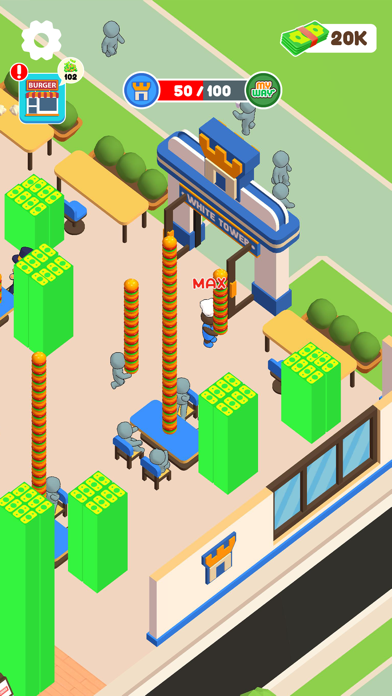 Burger Shop: Tycoon Idle Screenshot