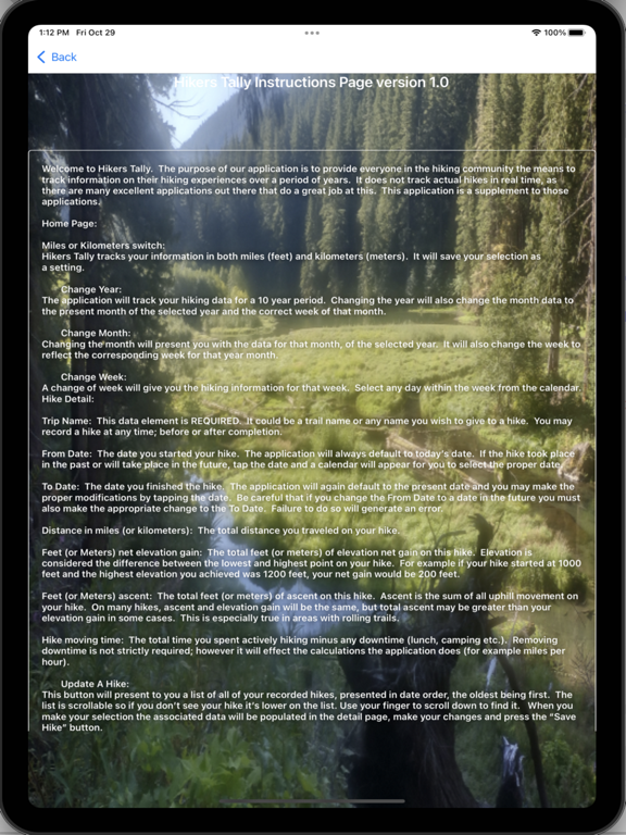 Screenshot #5 pour Hikers Tally