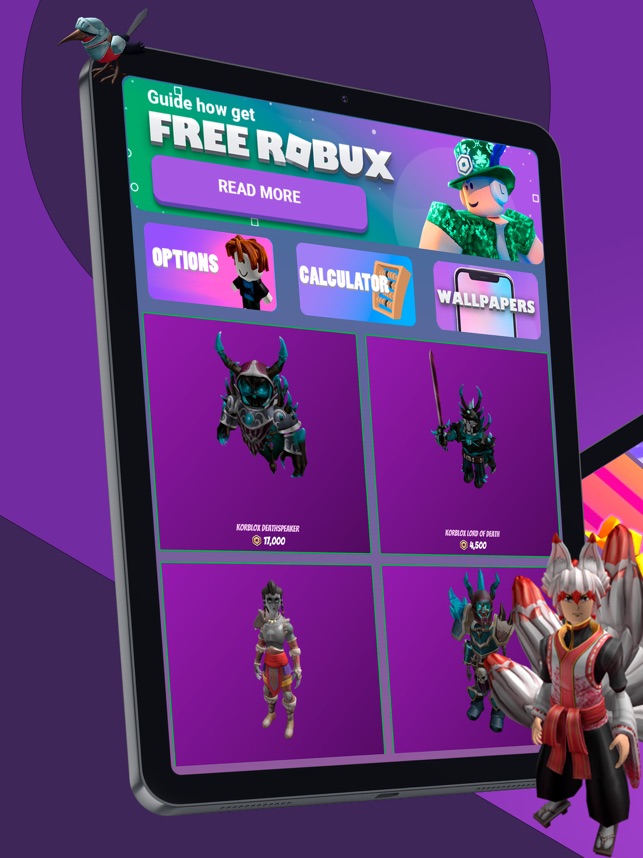 Robux & Codes: Skins Roblox en App Store