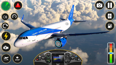 City Pilot Airport Game Flight Screenshot