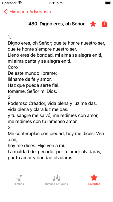 El Himnario Adventista Screenshot