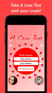 a love test: compatibility iphone screenshot 1