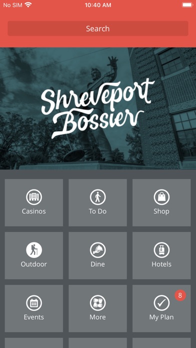 Visit Shreveport-Bossier LA Screenshot