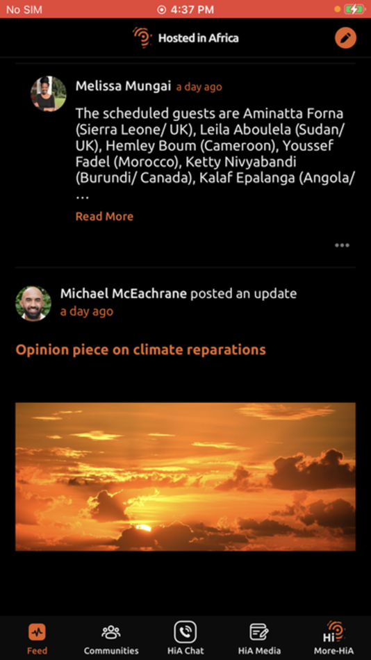 #1. HiA App (iOS) 由: Hosted in Africa Group Limited