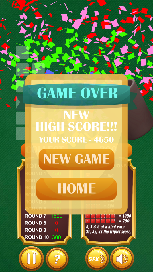 #4. Farkle - Dice Game (iOS) 来自: APPZITTER TECHNOLOGIES LLP