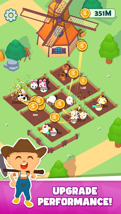 Farm Land: Idle Tycoon Screenshot