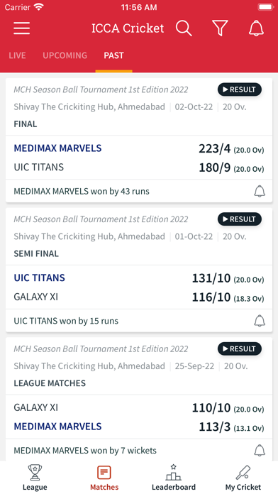 ICCA Cricket Screenshot