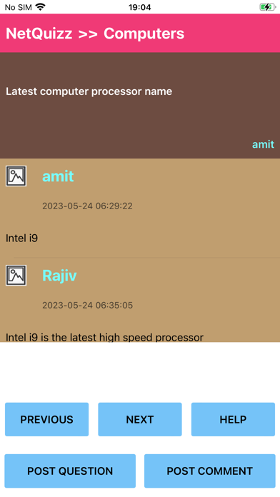 Screenshot #2 pour NetQuizz