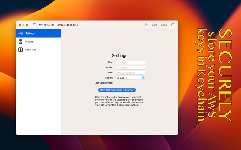 App screenshot