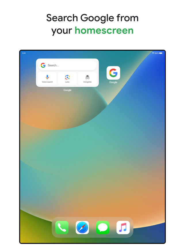 ‎Google - More ways to search Screenshot