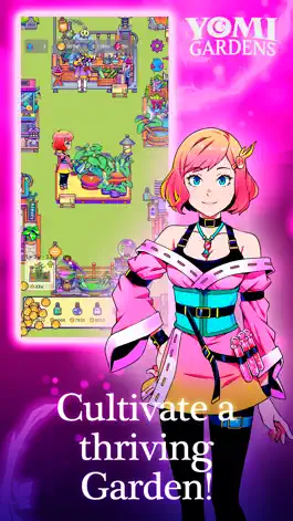 Game screenshot Yomi Gardens - Anime Idle Sim mod apk