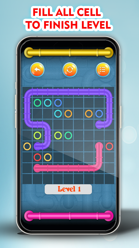 #2. Pipe Connection Puzzle (iOS) Podle: Auzi Apps Studios