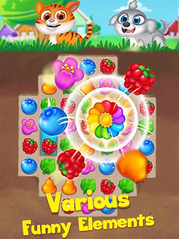 Screenshot #4 pour Fruit Mania - Match 3 Puzzle