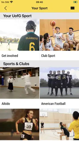 Game screenshot UofG Sport hack