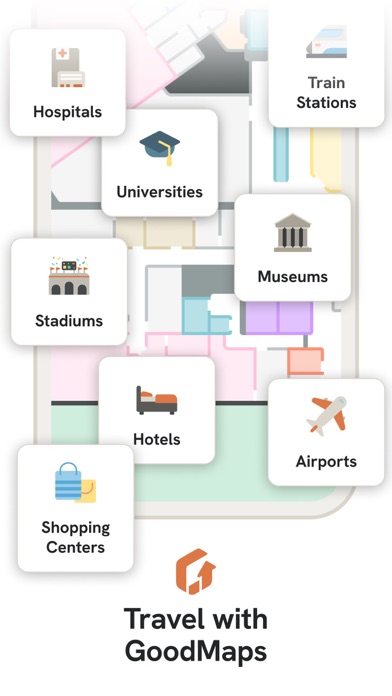 GoodMaps: Indoor Navigation Screenshot