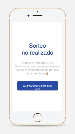 Captura de pantalla de IPremio - Lotería De Navidad en iPhone 4