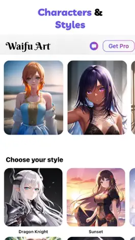 Game screenshot Waifu Art - AI Anime Girl apk