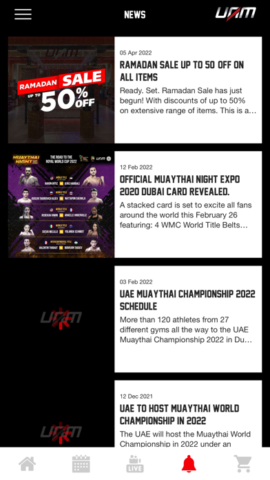 UNITED ARAB MUAYTHAI Screenshot