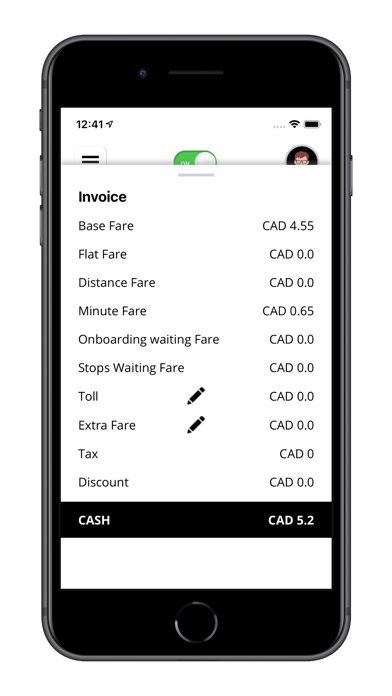 Taxi HITS Drivers Canada Screenshot