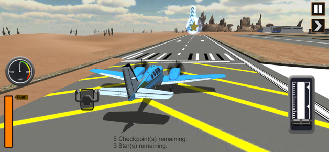 ‎Airplane Simulator Flight Game Screenshot