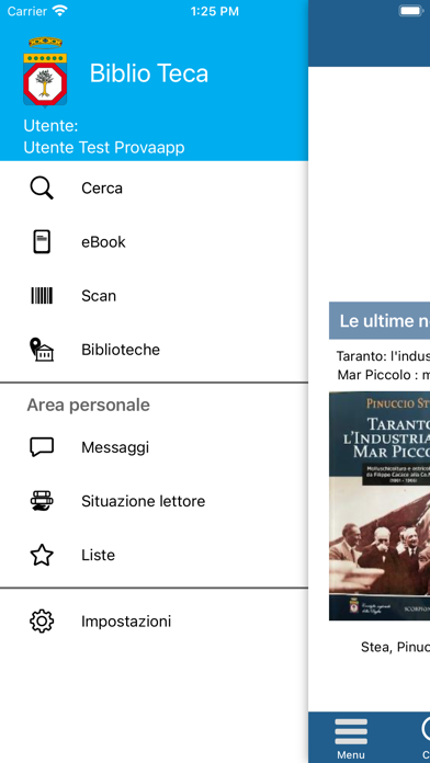 Biblio Teca Screenshot