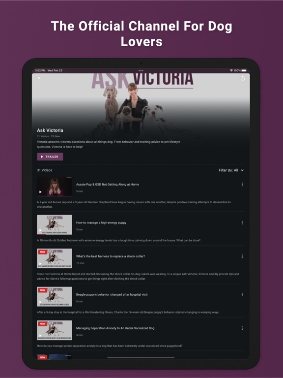 Positively TV iPad screenshot 2 - Education app