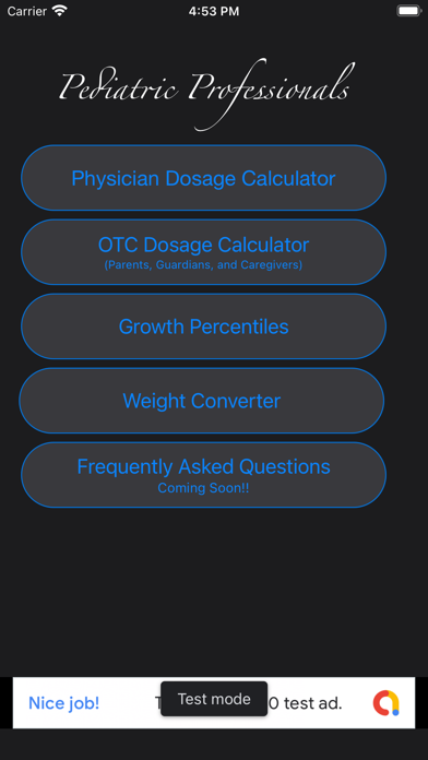 Pediatric Professionals Screenshot